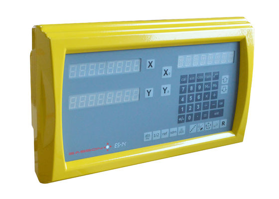 Takım Tezgahları İçin Sarı 2 Eksenli Lineer Lcd Torna Makinesi Dro