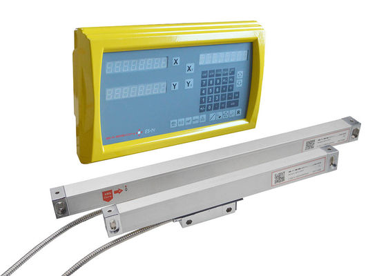 Sarı Kabuk LCD Freze Makinesi 2 Eksenli Dijital Okuma Ünitesi