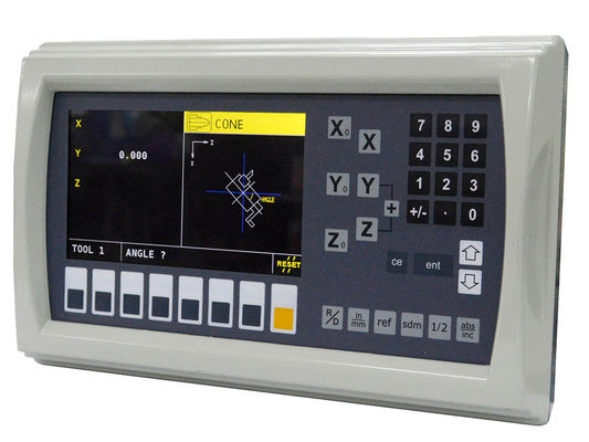 Frezeleme için 3 Eksenli Dijital Okuma DRO TTL Doğrusal Cam Ölçeği Kodlayıcı
