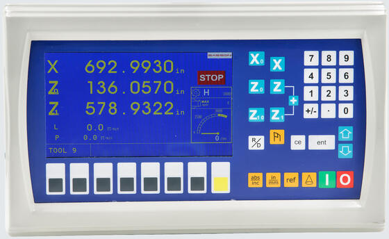 Easson ES-14B Sabit Hızlı Torna 3 Eksenli Dijital Okuma Sistemi